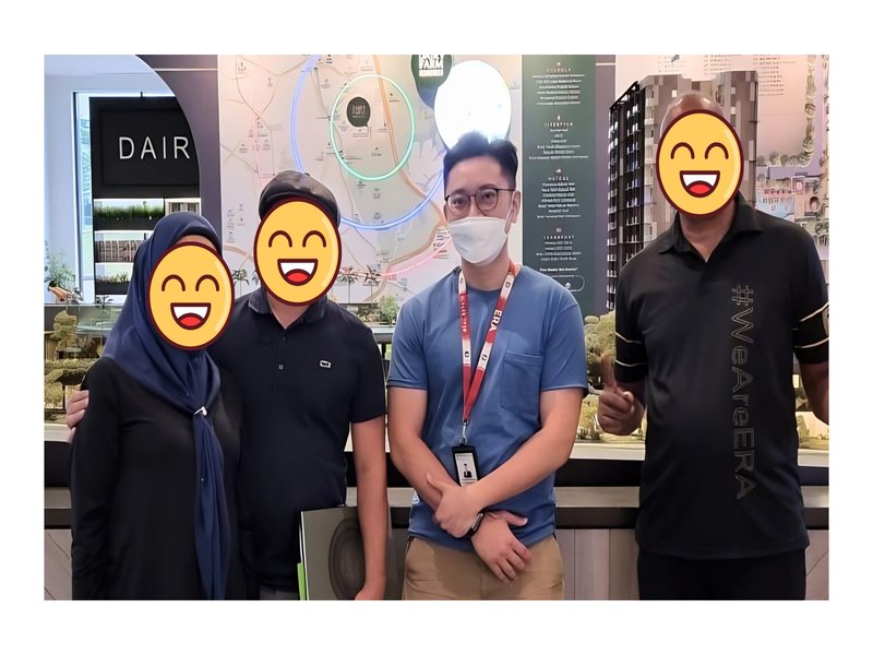 Mohd and Nura with Hakim